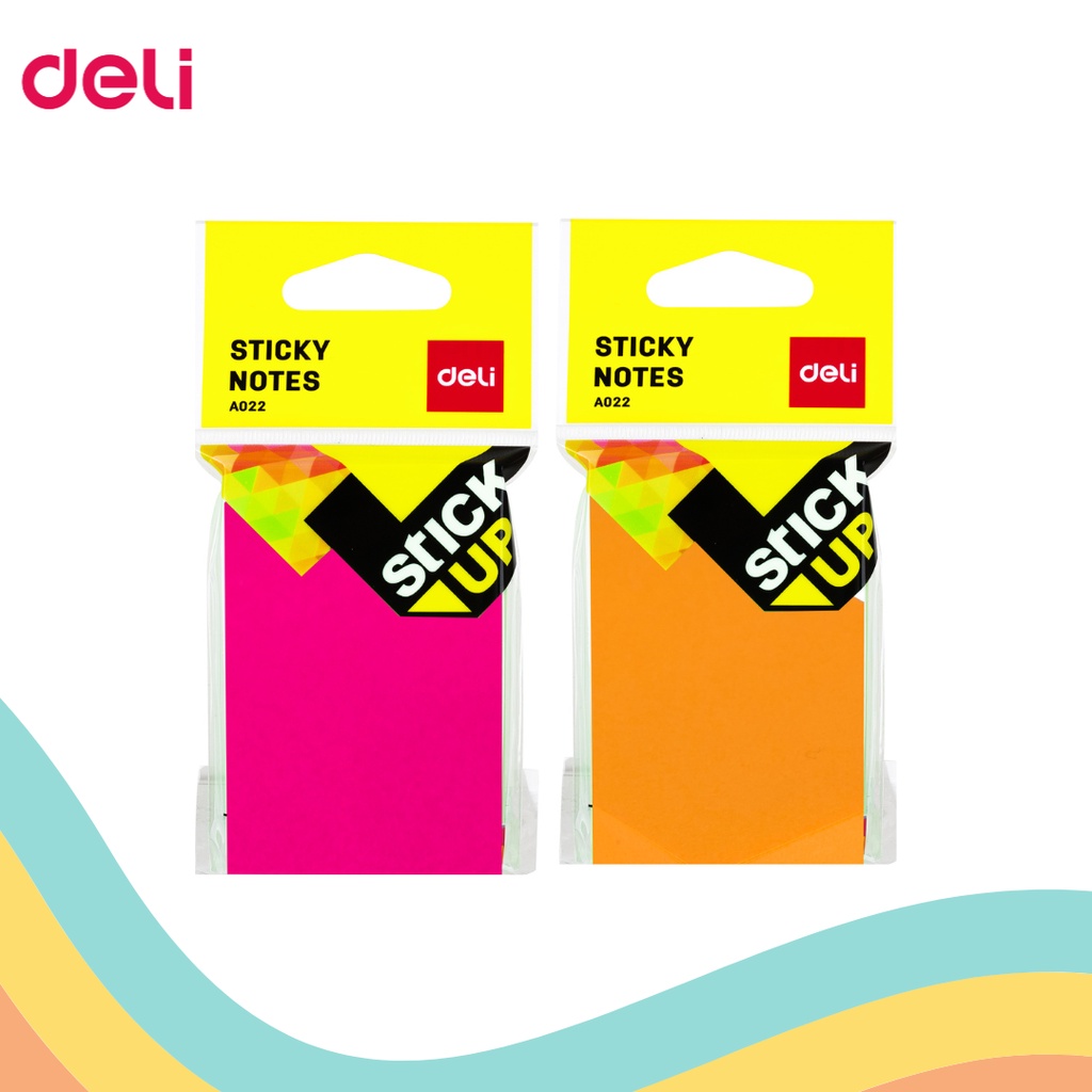 

STICK NOTE DELI 76X51 A-02202 NEON (1 PCS)