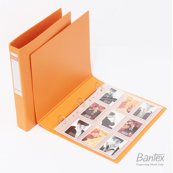 

✨NEW✨ - Bantex Photocard Album A4 3 Ring Binder + Sleeve Mango #8322 64