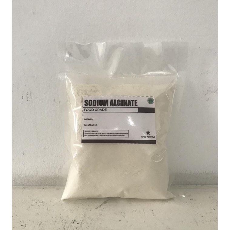 

Ukuran 450 Gram - Sodium Alginate Pengenyal Cilok Food Grade | Pengenyal Basreng | Bahan Anti Alot | Pengenyal Mie