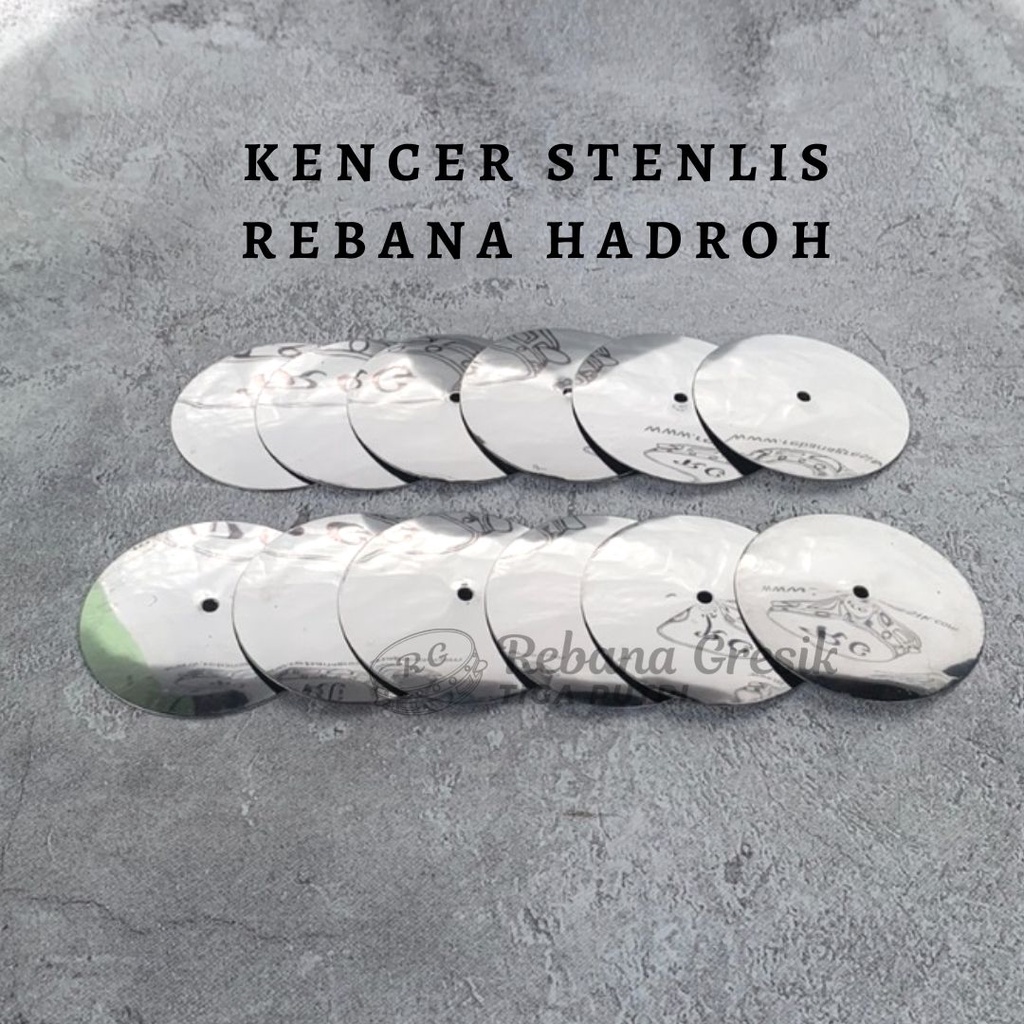 Kencer/Kecrek Bahan Stenlis Rebana Hadroh