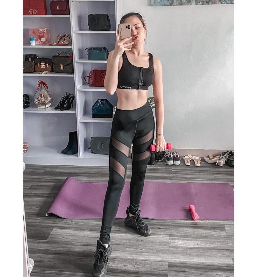 Stok Terbatas ( TERMURAH ) Legging Transparan New Premium Import Legging Wanita Legging Termurah Leg