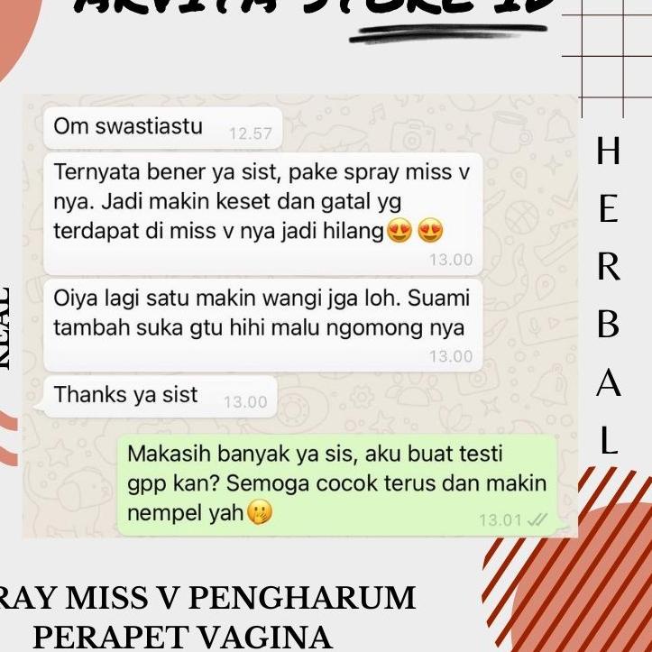 ¢ Parfum Spray Miss V Pengharum Miss V atau Vagina Original ㅒ