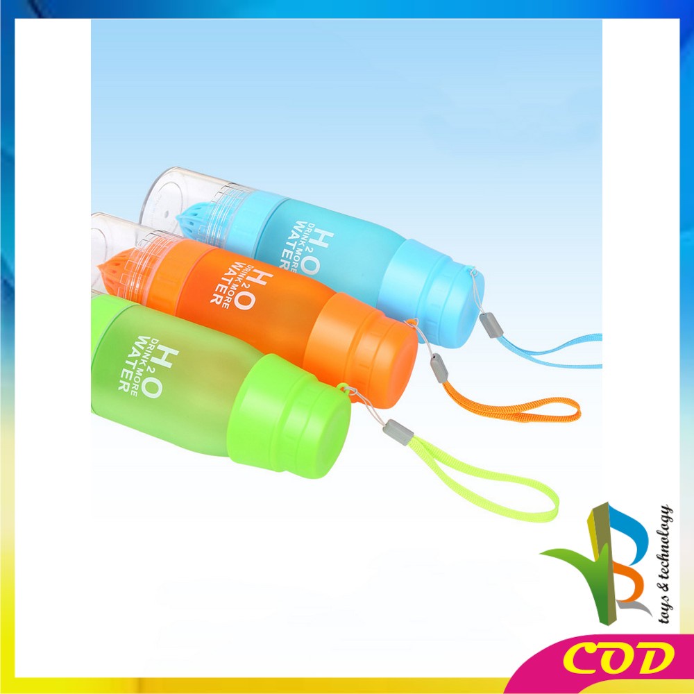 RB-C708 Botol Minum Infuser H2O Tempat Minum Tumbler Ada Alat Peras Jeruk Infused Water Sari Buah Botol Air Infuse