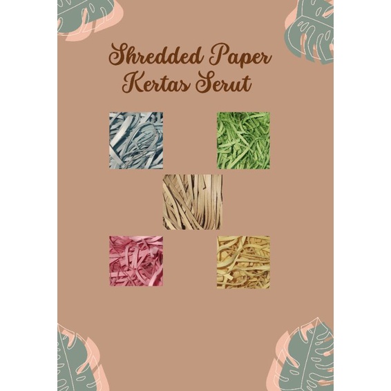 

[Per 1gr] Kertas Cacah | Kertas Serut | Kertas Packing | Shredded Paper