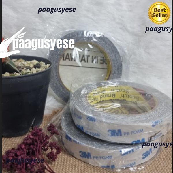 

⚡Pacial 1.1 DOUBLE TAPE PEREKAT SEGALA /ISOLASI BOLAK BALIK ADA SPON /DOUBLETAPE 3M