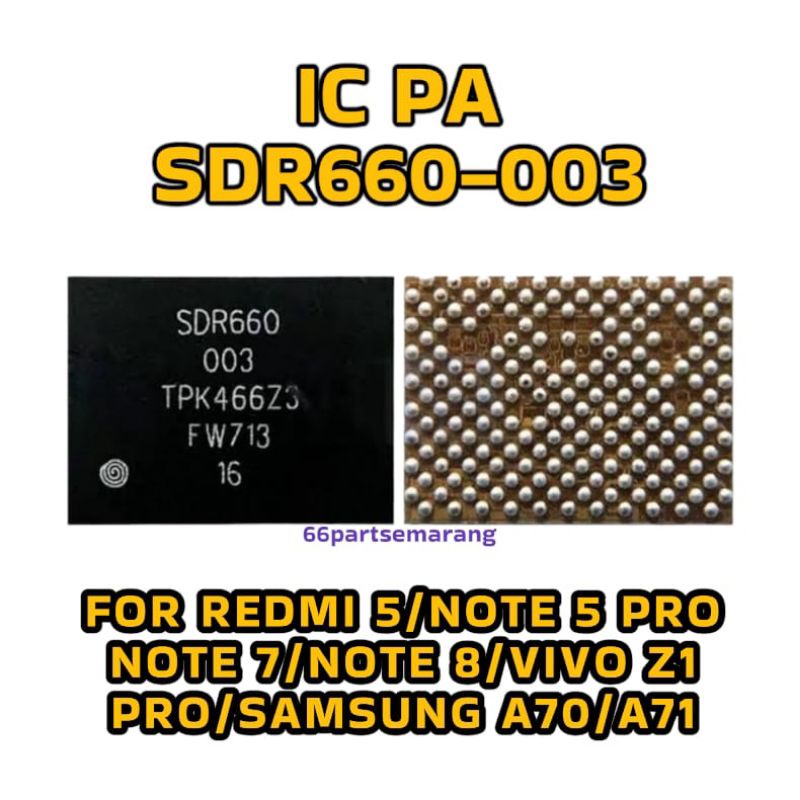 IC SDR PA Radio Frekuensi Sinyal SDR660-003