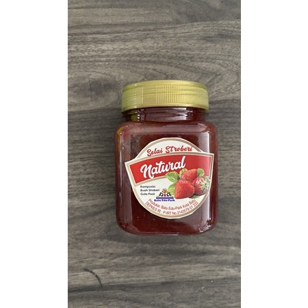 

selai stroberi organik 200 gram