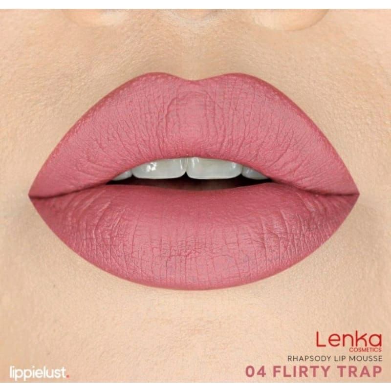 new lip mousse lenka || lenka lip mousse rapshody series