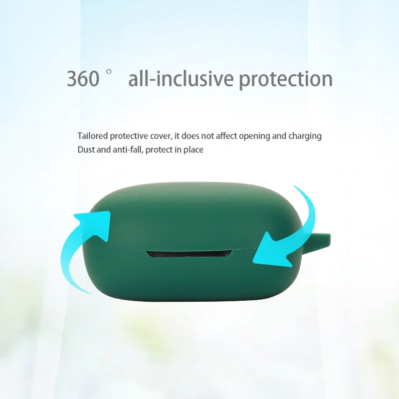 Btsg Kompatibel Untuk Oraimo Roll Shockproof Wireless Earphone Sleeve Perumahan Tahan Benturan Antidust Silikon Yang Dapat Dicuci