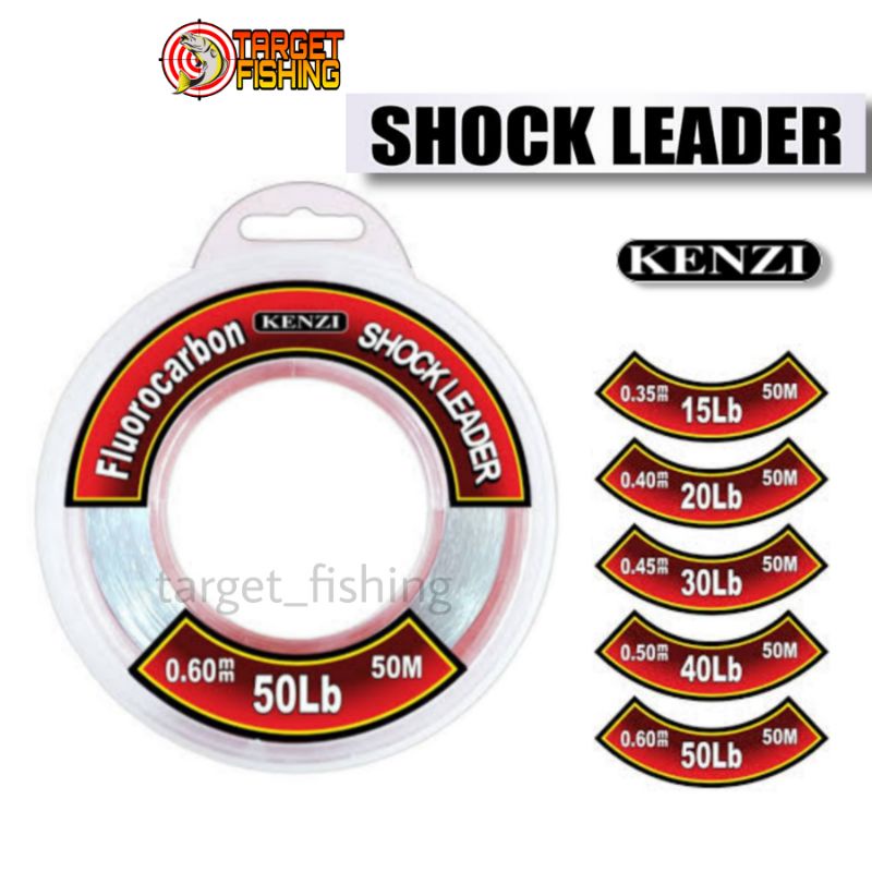 Shock Leader KENZI Fluorocarbon - Senar Lider Casting