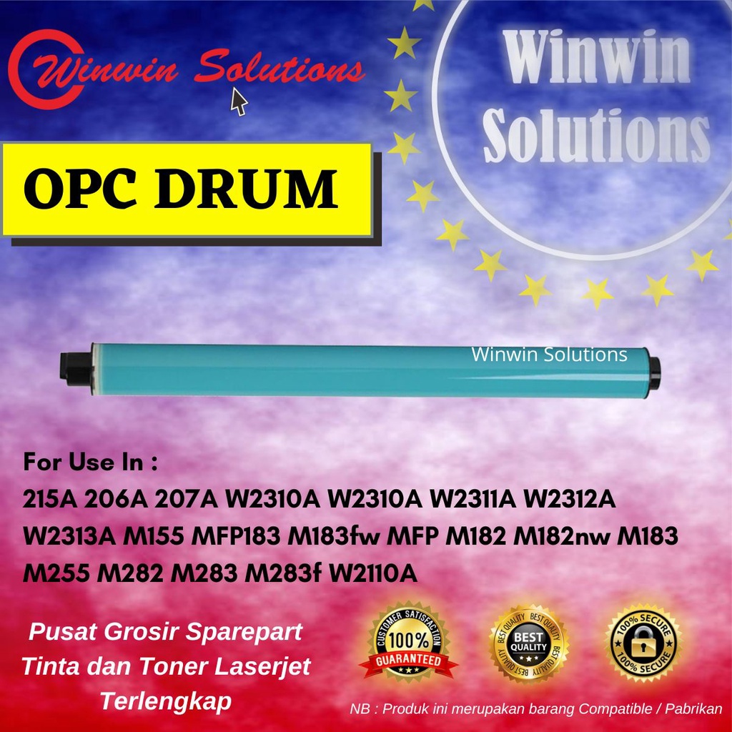 OPC Drum 215A 206A 207A W2310A W2310A W2311A W2312A W2313A M155 MFP183 M183fw MFP M182 M182nw M183 M