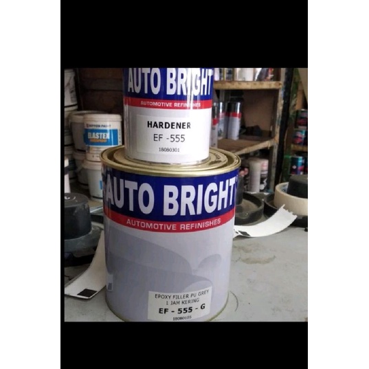 epoxy primer surfacer PU / epoxy filler PU Auto Bright 555 1 jam Kering