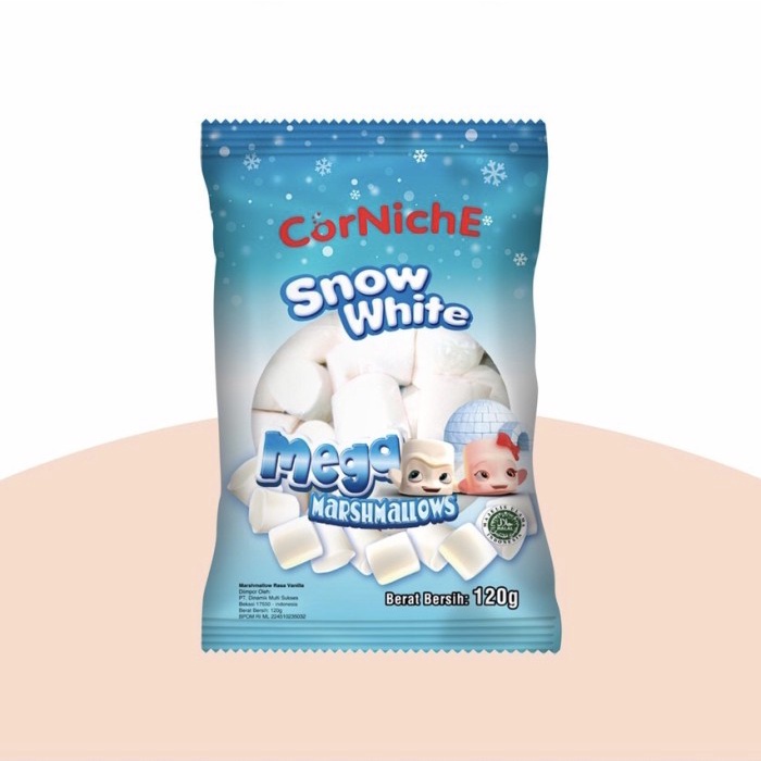 

PROMO CORNICHE Marshmallow BLUE Mega Snow White 120 gr