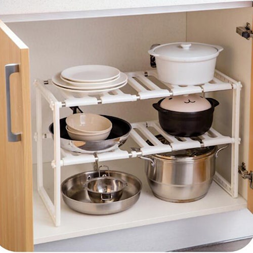 Rak Bawah Wastafel 2 Susun Serbaguna - RAKWASH