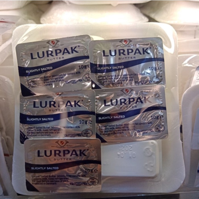 

Lurpak butter salted 10x10gr