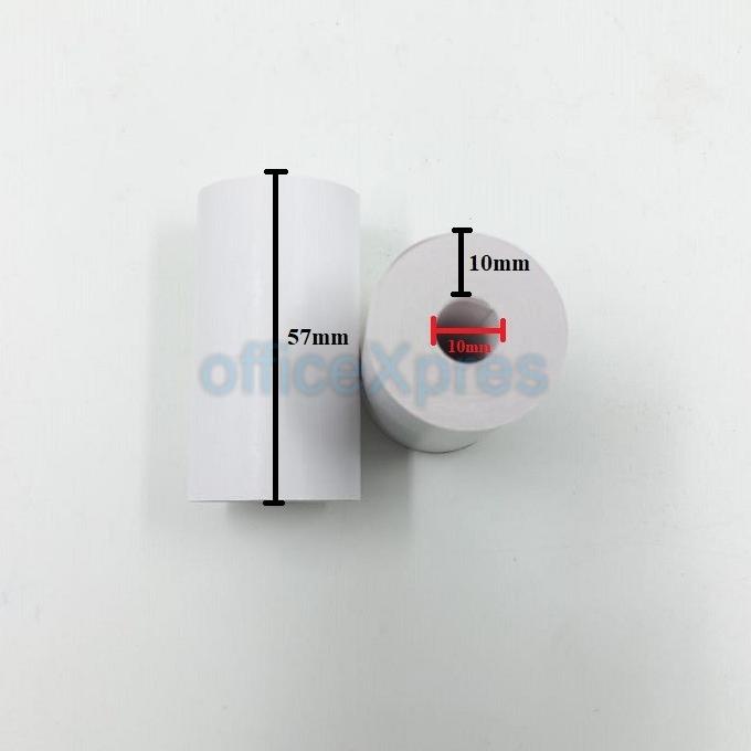 

KERTAS THERMAL EDC 57 X 30 B COMBO/KERTAS STRUK KASIR CORELESS 57 X 30