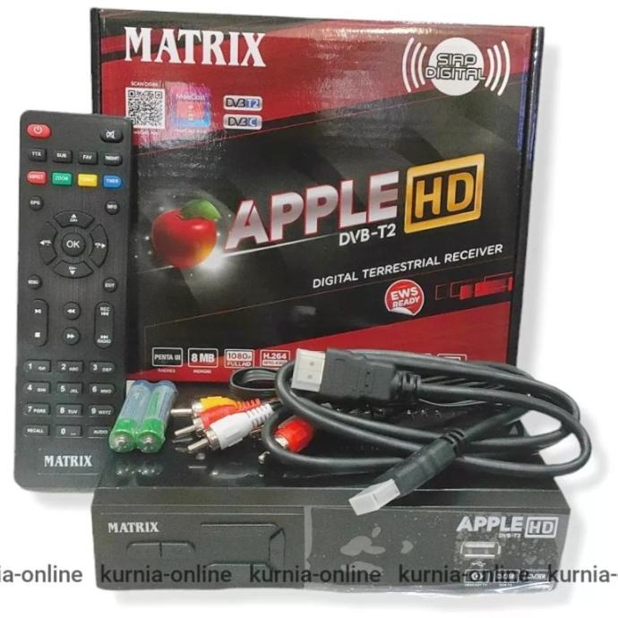 set top box matrix apple merah