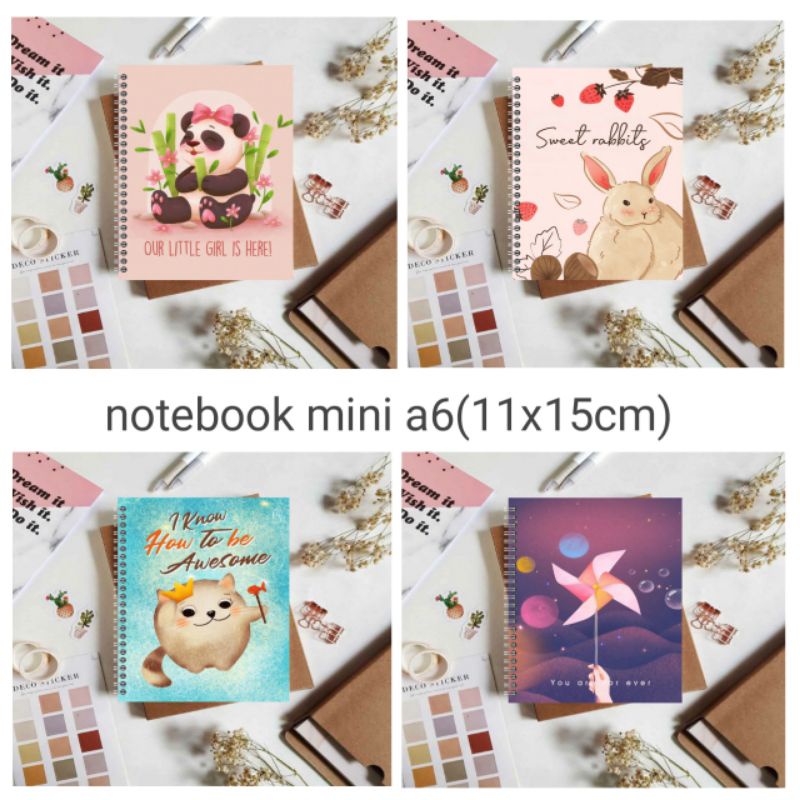 

notebook a6/notebook mini/notebook grid,line,dotted,blank/buku diary/buku catatan
