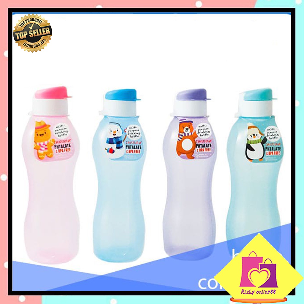 Rizkyonline88 Botol minum fliptop ukuran 550ML T017