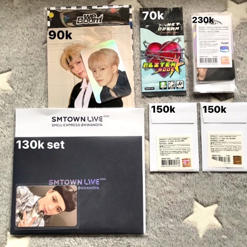 WTS photocard pc nct dream jeno hologram holo we boom trading card tc glimo a ver ar ticket tiket sm