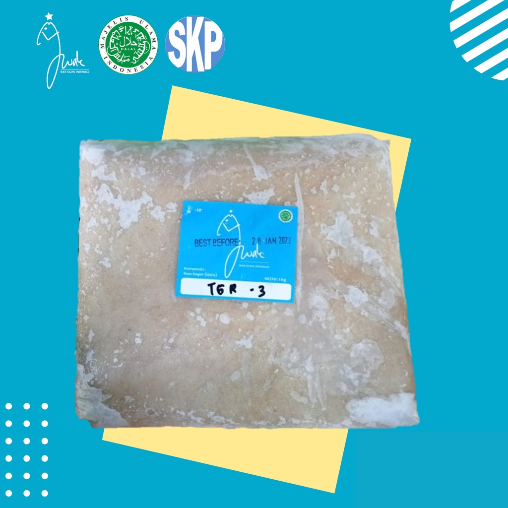 

IWAK Giling Ikan Tenggiri Grade3 kemasan 1Kg