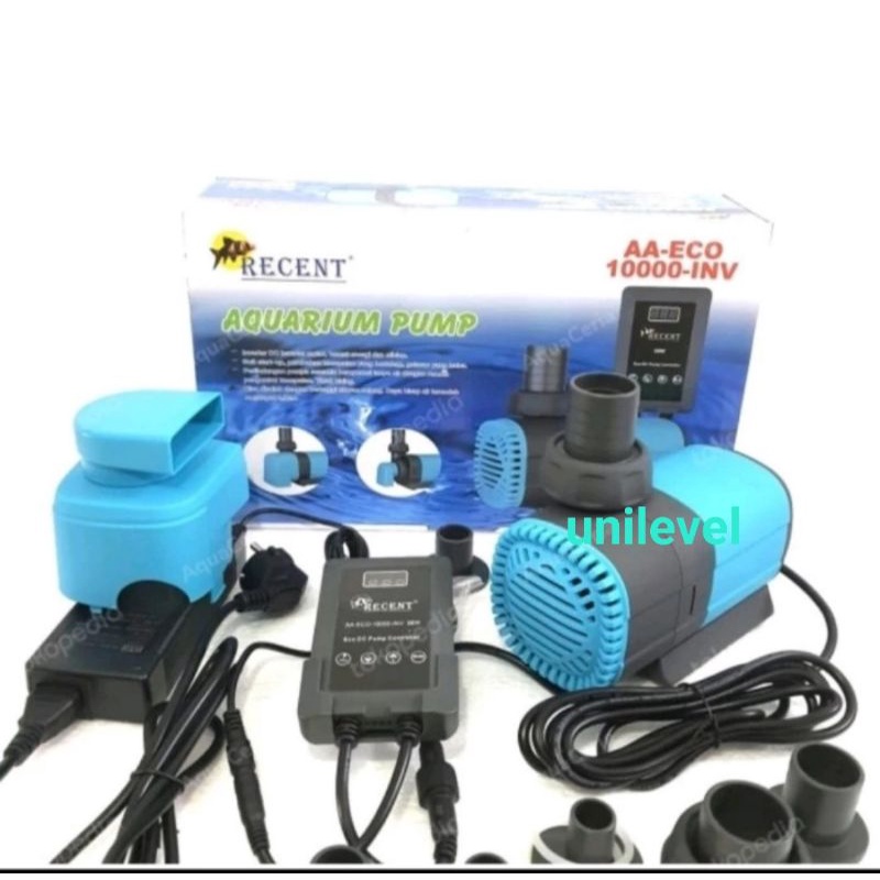 pompa air celup kolam ikan RECENT AA ECO INVERTER 10000 tenaga super air terjun hemat listrik termur