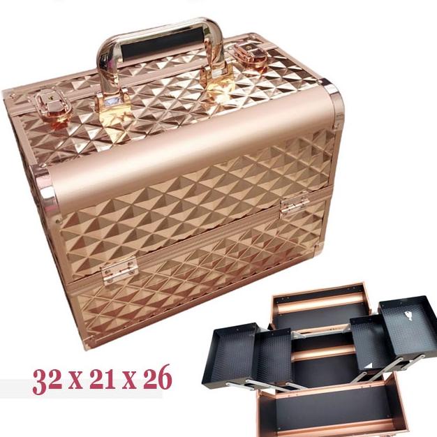 Sale uk 32 Beautycase Jumbo KOtak box kosmetik tas makeup import tempat alat rias koper mua tas henn
