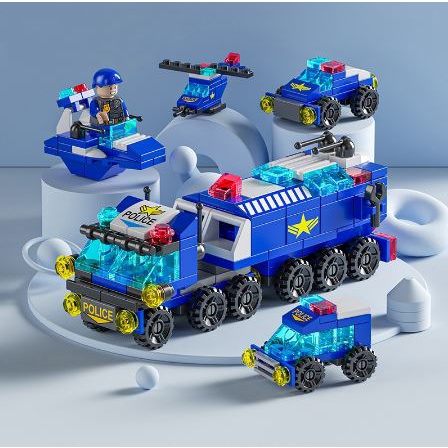 Set mainan lego anak MOBIL SWAT