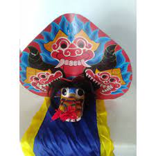 Barongan Kayu Anak - Barongan Caplok Kain Panjang