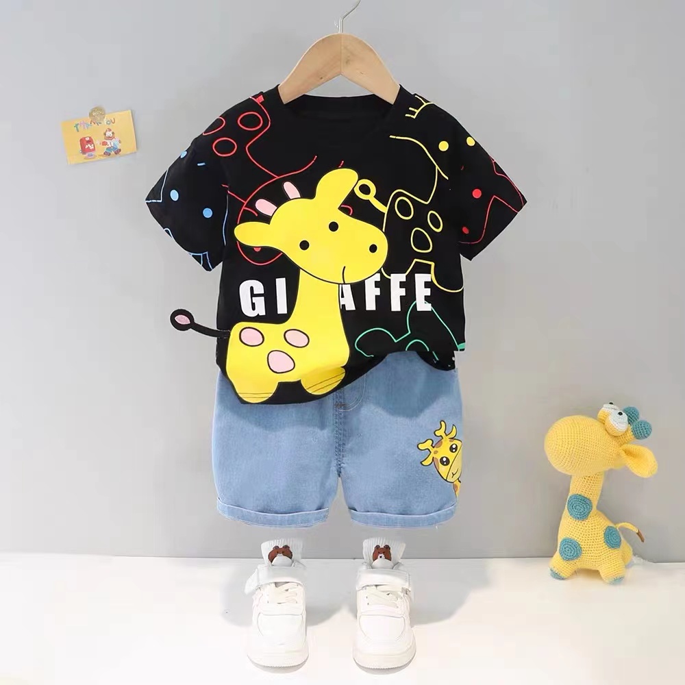 Setelan Jeans Baju Anak Laki - laki impor &amp; Perempuan Usia 1-4 tahun