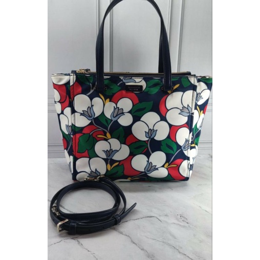 Kate spade Dawn breezy floral medium satchel