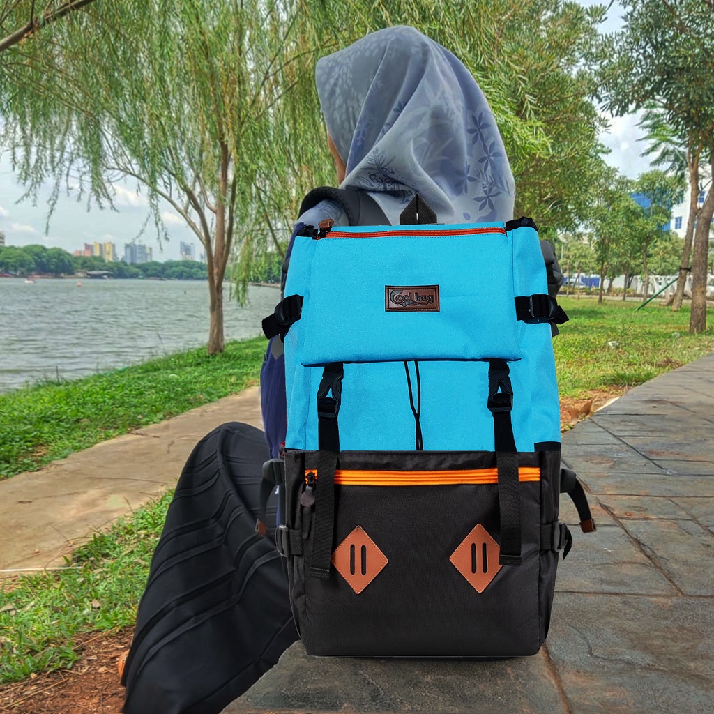 Coolbag Protector The Hunter Series Tas Ransel Distro Masa Kini dengan penutup serut
