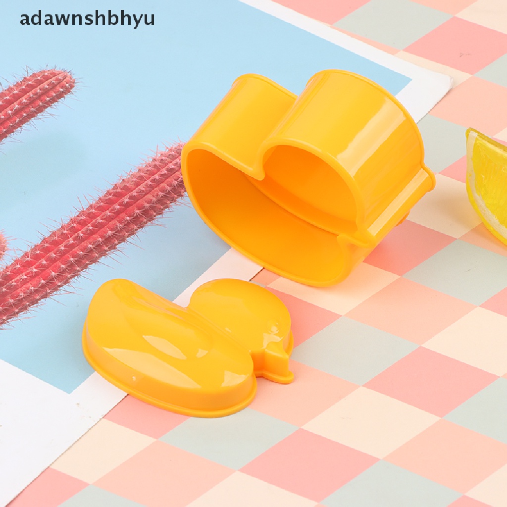 Adawnshbhyu Cetakan Sandwich Bebek Sarapan Dapur Roti Biskuit Embosser Kue Alat DIY Membuat ID
