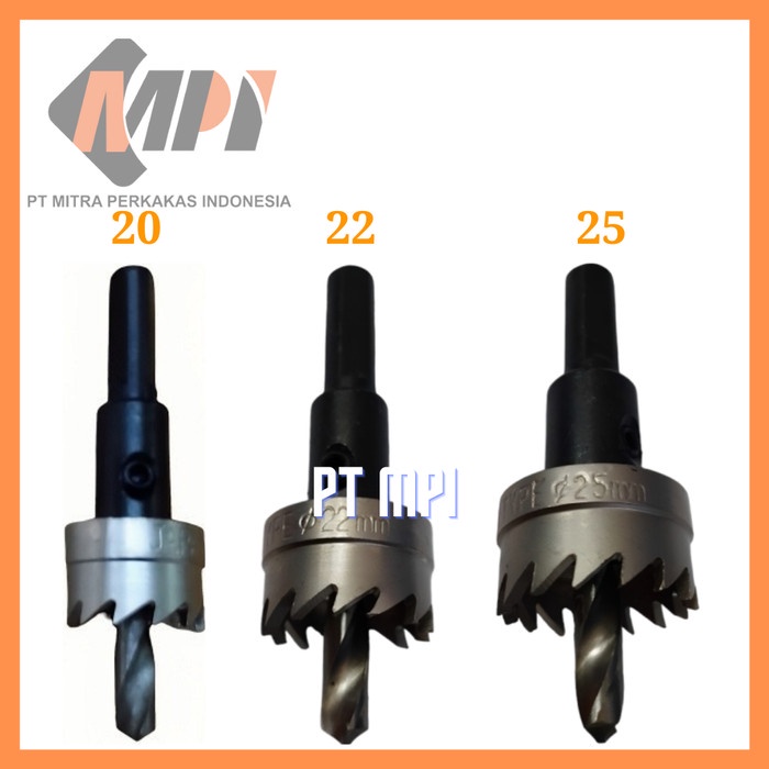 Hole Saw Kayu / Mata Bor untuk Kayu Aldo 20 mm - 25 mm