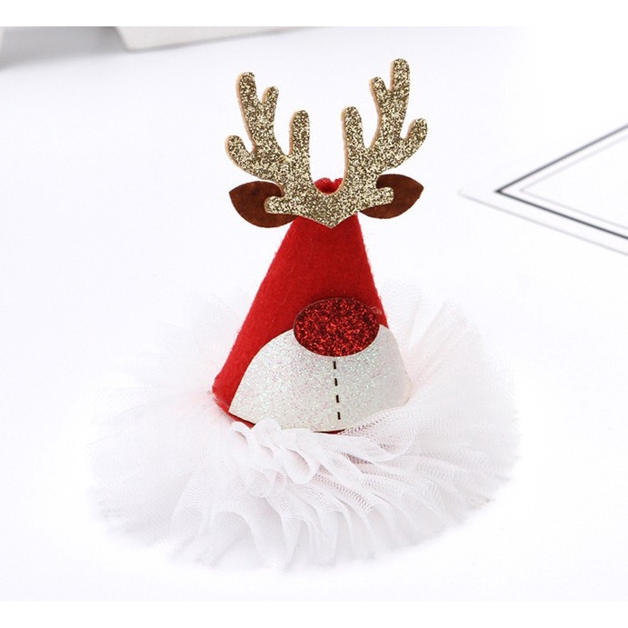 Serenity Jepit Rambut  Natal Anak / Jepitan Motif Lucu - JRN01