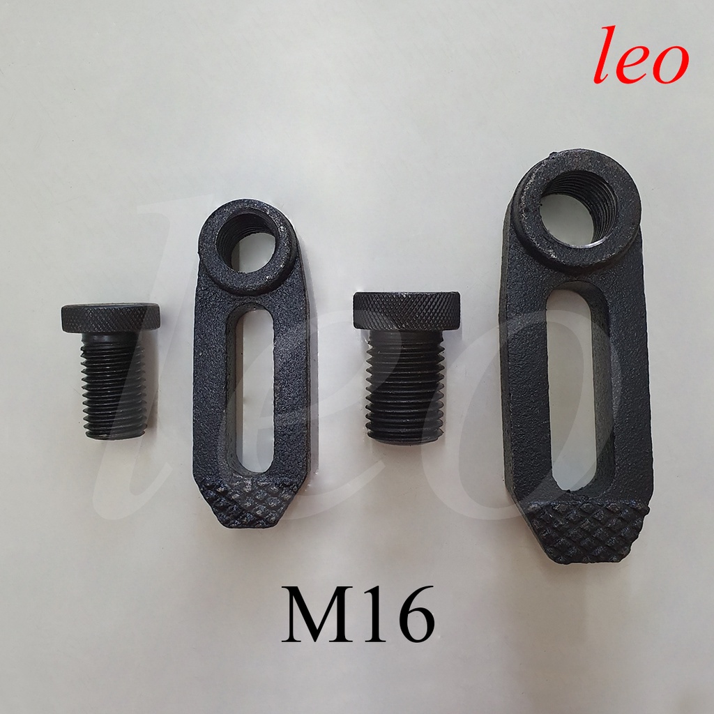 Clamp Hitam Oval M16 Harden Hardened Injection Mould Klem Mold 16 mm 16mm
