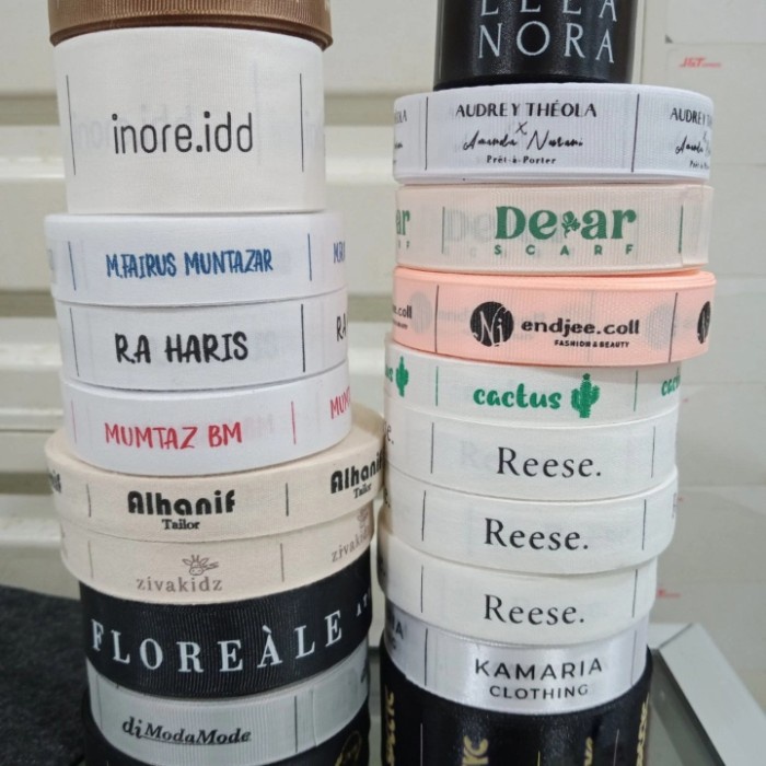 

Label baju / label hijab / label jaket / label tas murah cepat