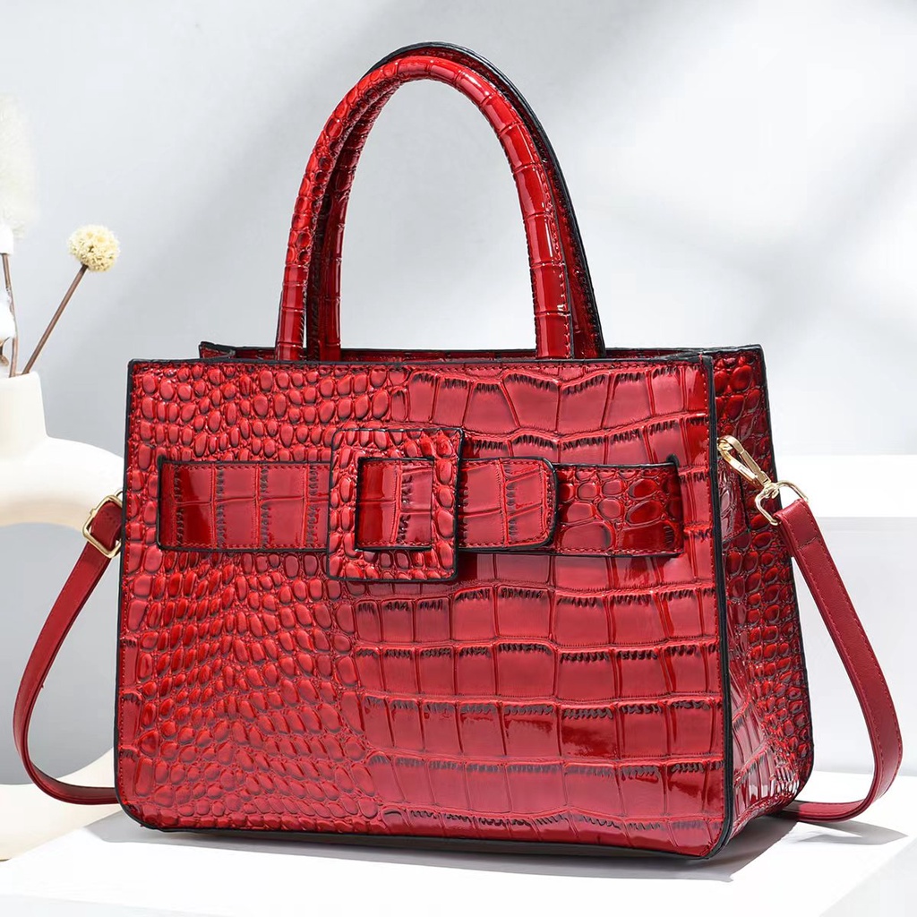 MV_Marvelouz MV303493 Tas HANDBAG Wanita Motif Croco Modis Ada Talpan terbaru 1kg bisa 1 tas supplier tas import BQ3493 JT90361