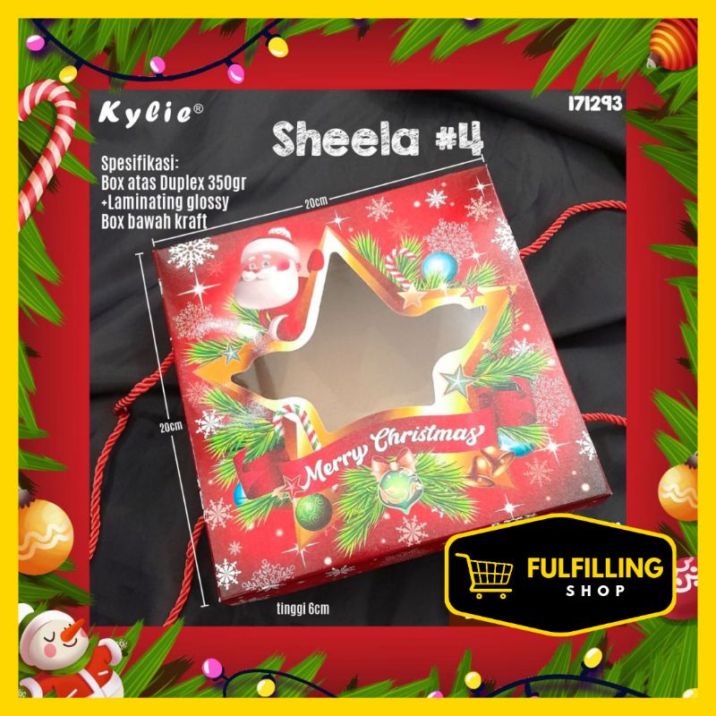 

BOX KUE NATAL SHEELA #4