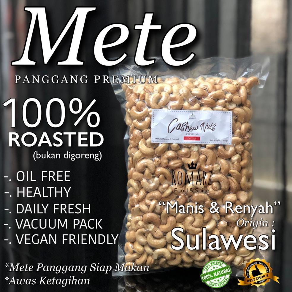 

⇼ KACANG METE MEDE OVEN PANGGANG SUPER ROASTED ORIGINAL 500gr ㅦ