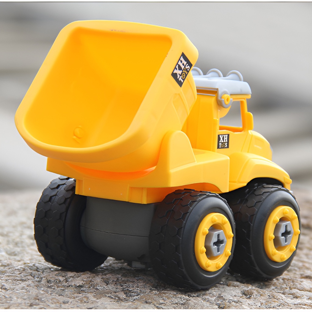 DIY Disassembly Mainan Building Block | Mainan Anak Laki Laki Mobil Mobilan Murah | 3/4/5/6/7 Tahun