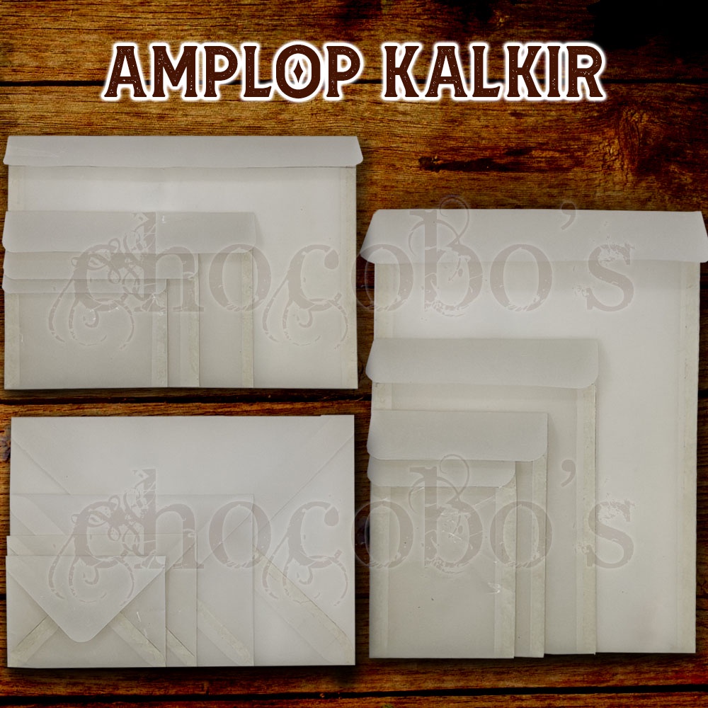 

AMPLOP KALKIR POLOS TRANSPARANT