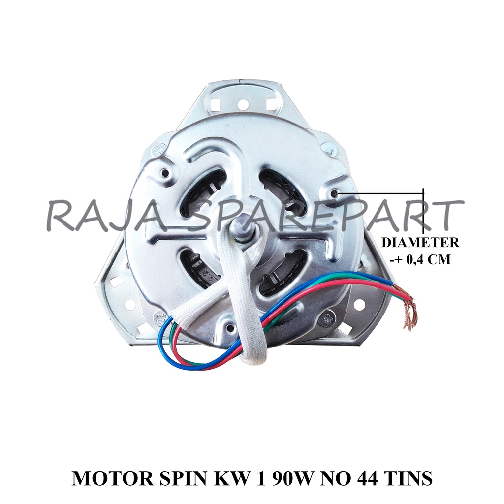 MOTOR SPIN/ DINAMO PENGERING LILITAN TEMBAGA 90W NO 44 MERK TINS