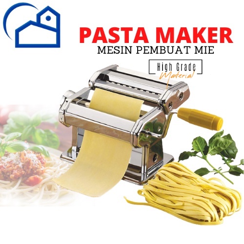 Mesin Pasta Noodle Maker Pasta Maker ATLAS Gilingan Alat pembuat Mie / Molen / Pangsit 8150