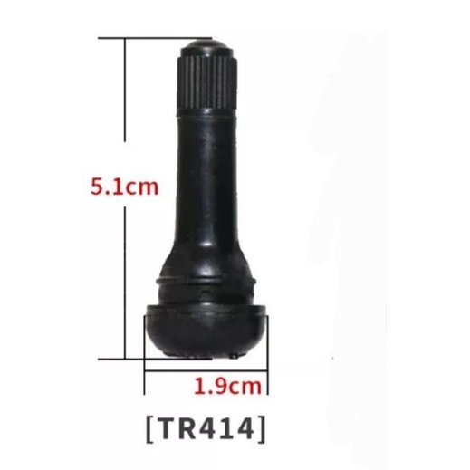 Pentil Tubeless Karet Pentil Tubles Mobil Motor TR-414