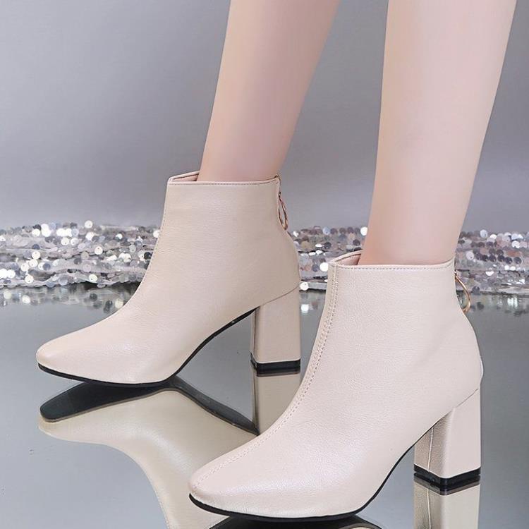 [ Import Design ] Sepatu Boots Heels Wanita Korea Import Premium Quality ID164