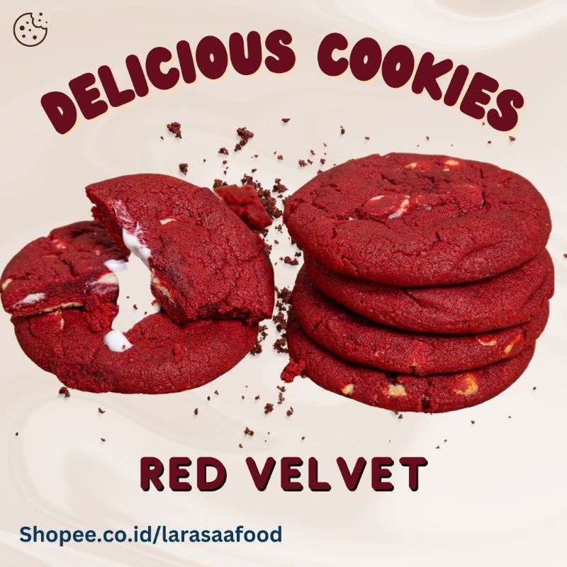 

Red Velvet Cream Cheese Cookies