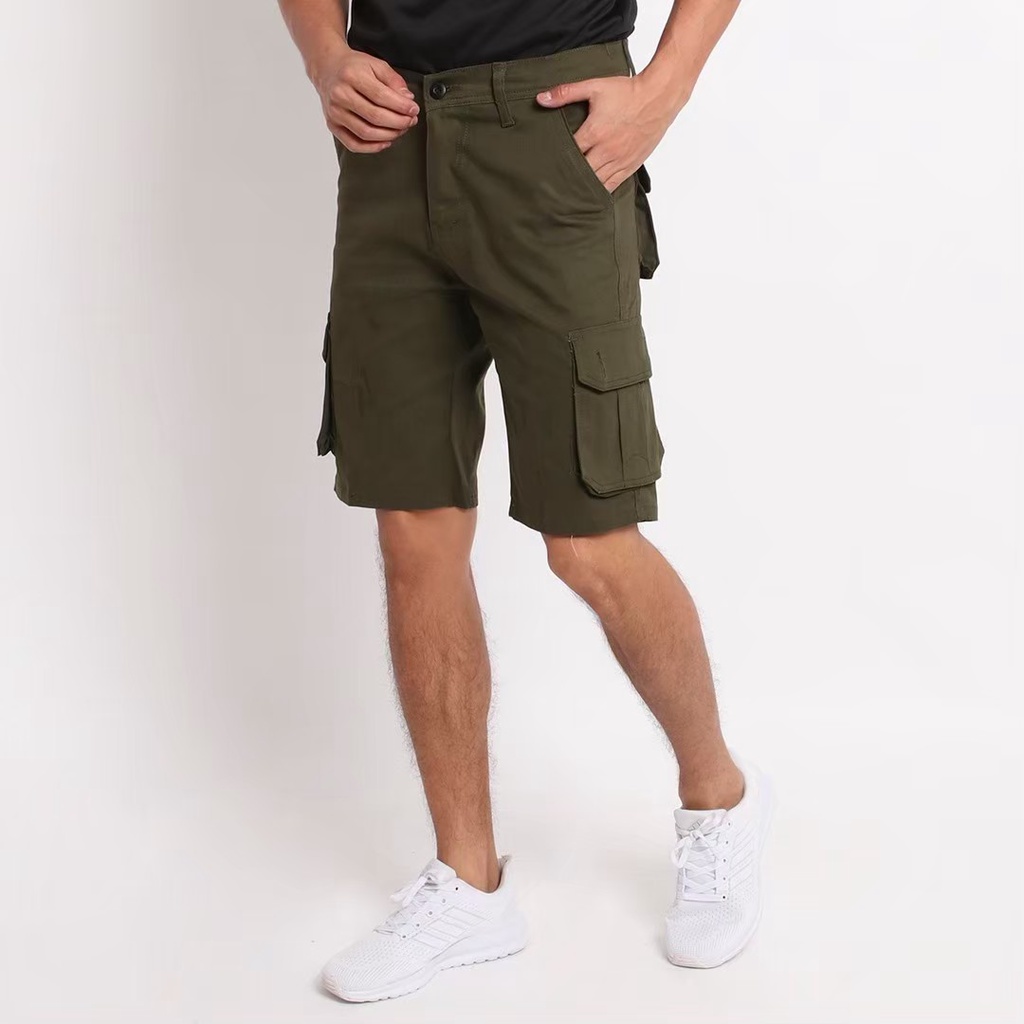 Celana Pendek Celana Cargo pendek Short Pants pria Celana celana PDL pendek Killer warna hitam seri art SMCPD001