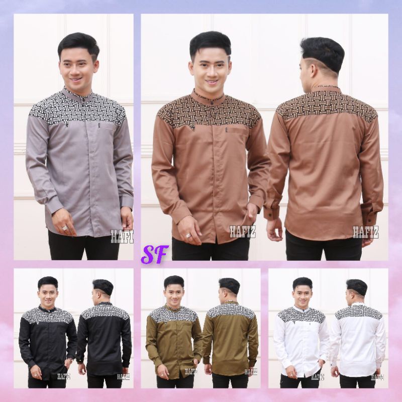 koko atasan terbaru/koko hadroh/seragam hadroh/ seragam terbaru