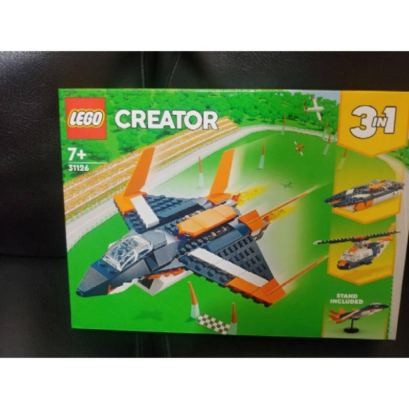 Lego creator 31126 3in1 Supersonic Jet (215pieces)